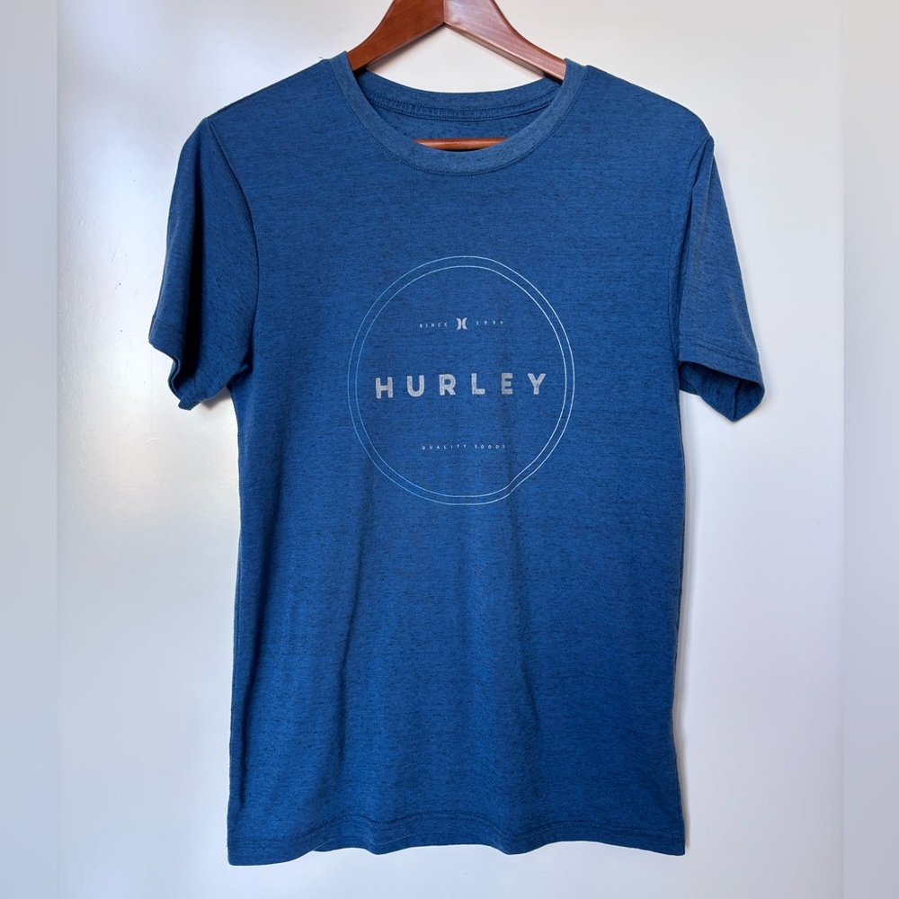 Hurley Blue Short Sleeve Tee